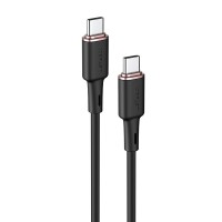  USB kabelis Acefast C2-03 60W USB-C to USB-C 1.2m black 